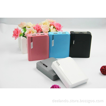 Dual Output 10400 Portable Power Bank for Smartphone